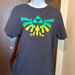Gray & Colorful Zelda T-Shirt